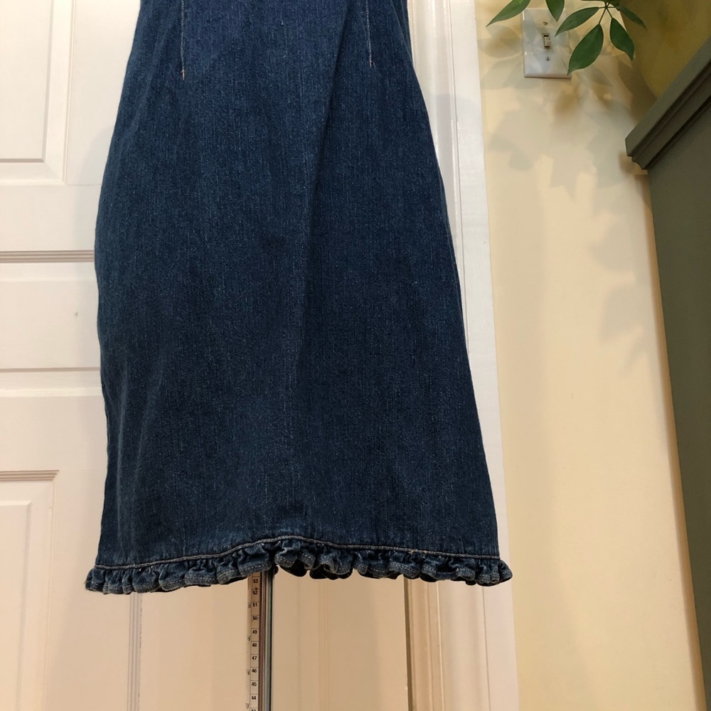 Vintage Jean Dress - Picture 3 of 10